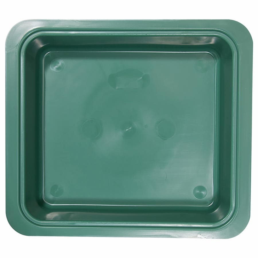 Zirc Procedure Tub Only, Green, 12-1/4" x 10-7/8" x 2-3/4", 20Z463D thumbnail 7