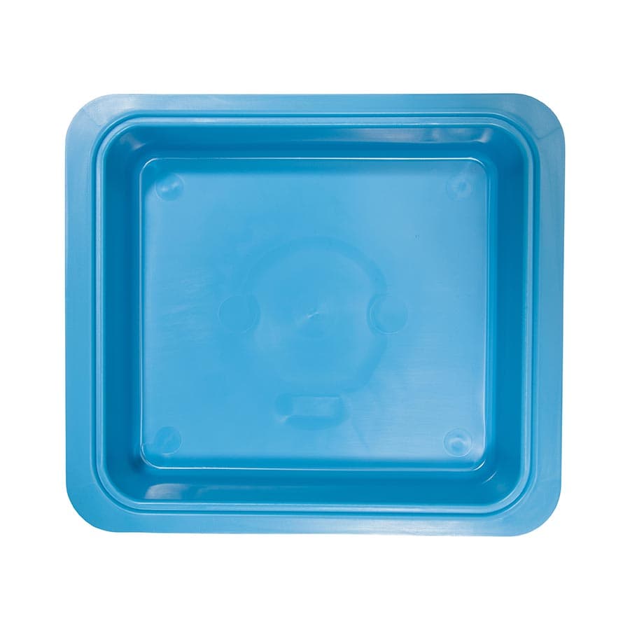 Zirc Procedure Tub Only, Neon Blue, 12-1/4" x 10-7/8" x 2-3/4", 20Z463-N thumbnail 5
