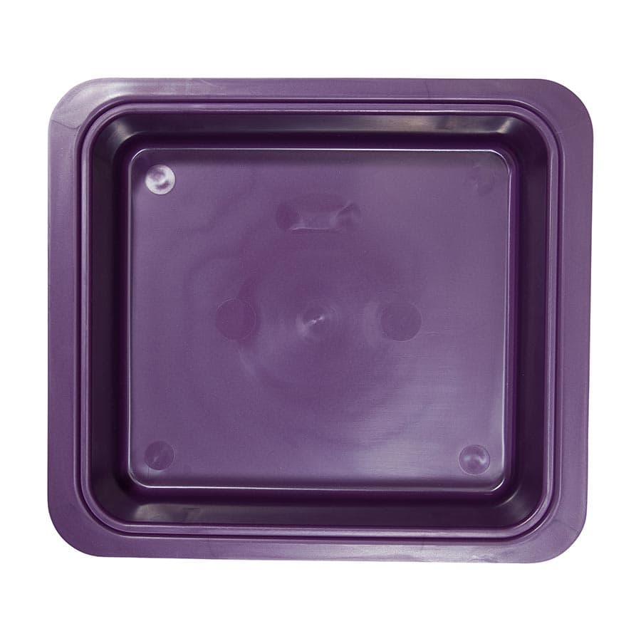 Zirc Procedure Tub Only, Plum, 12-1/4" x 10-7/8" x 2-3/4", 20Z463E thumbnail 5