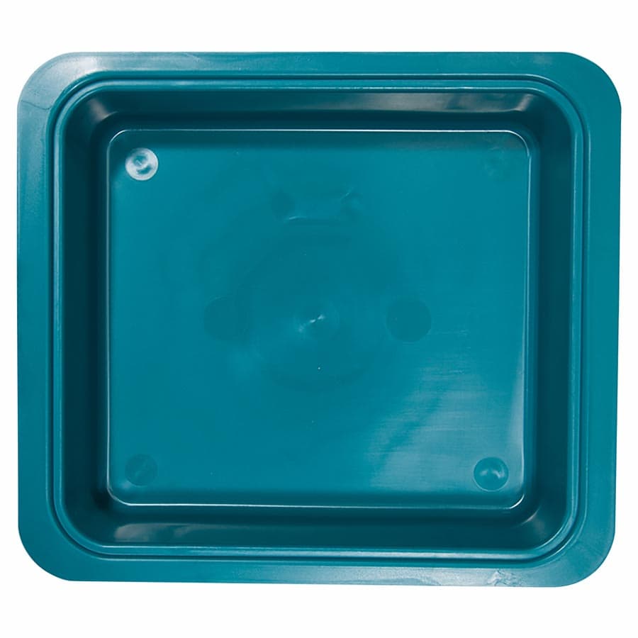 Zirc Procedure Tub Only, Teal, 12-1/4" x 10-7/8" x 2-3/4", 20Z463-J thumbnail 5