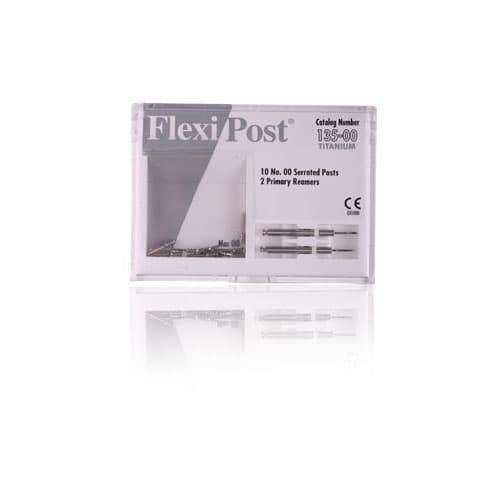 Flexi-Post Titanium Serrated Posts Refill Kit, Size 2, Blue, 10/Pack, 135-02 thumbnail 2