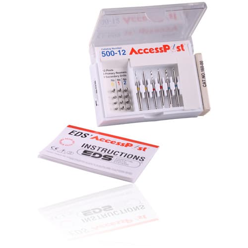 EDS Dental AccessPost Intro Kit, 12 Passive Retreatable Posts with Reamers and Drills, 500-12 thumbnail 2