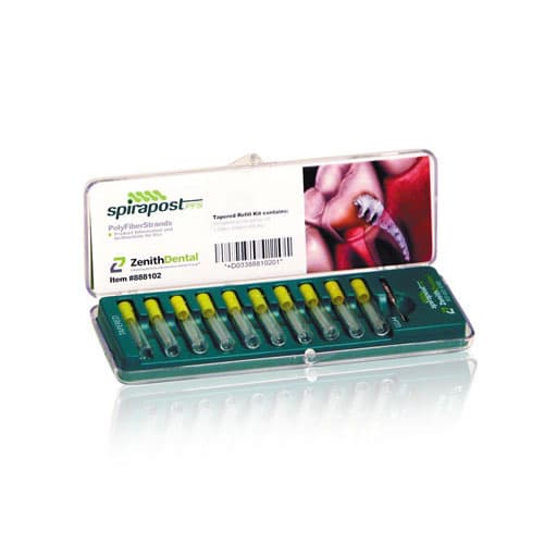 SpiraPost PFS Tapered Refill Kit, 10 Tapered Posts + 1 #4 Gates Glidden Drill, 888102 thumbnail 4