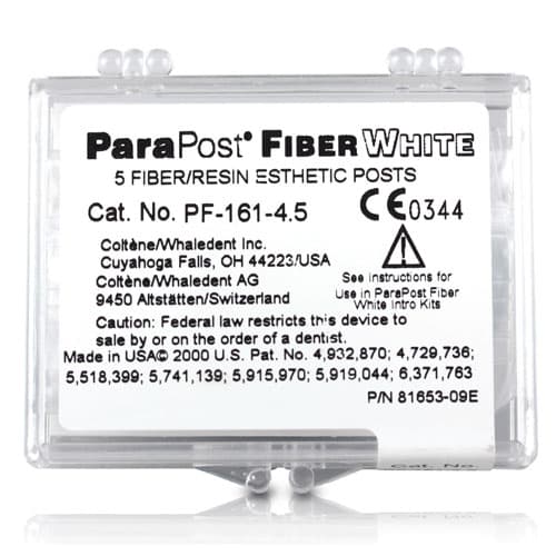 ParaPost Fiber White Esthetic Post Refill, Size 4.5, Blue, 1.14 mm, 5/Pk, PF16145 thumbnail 12