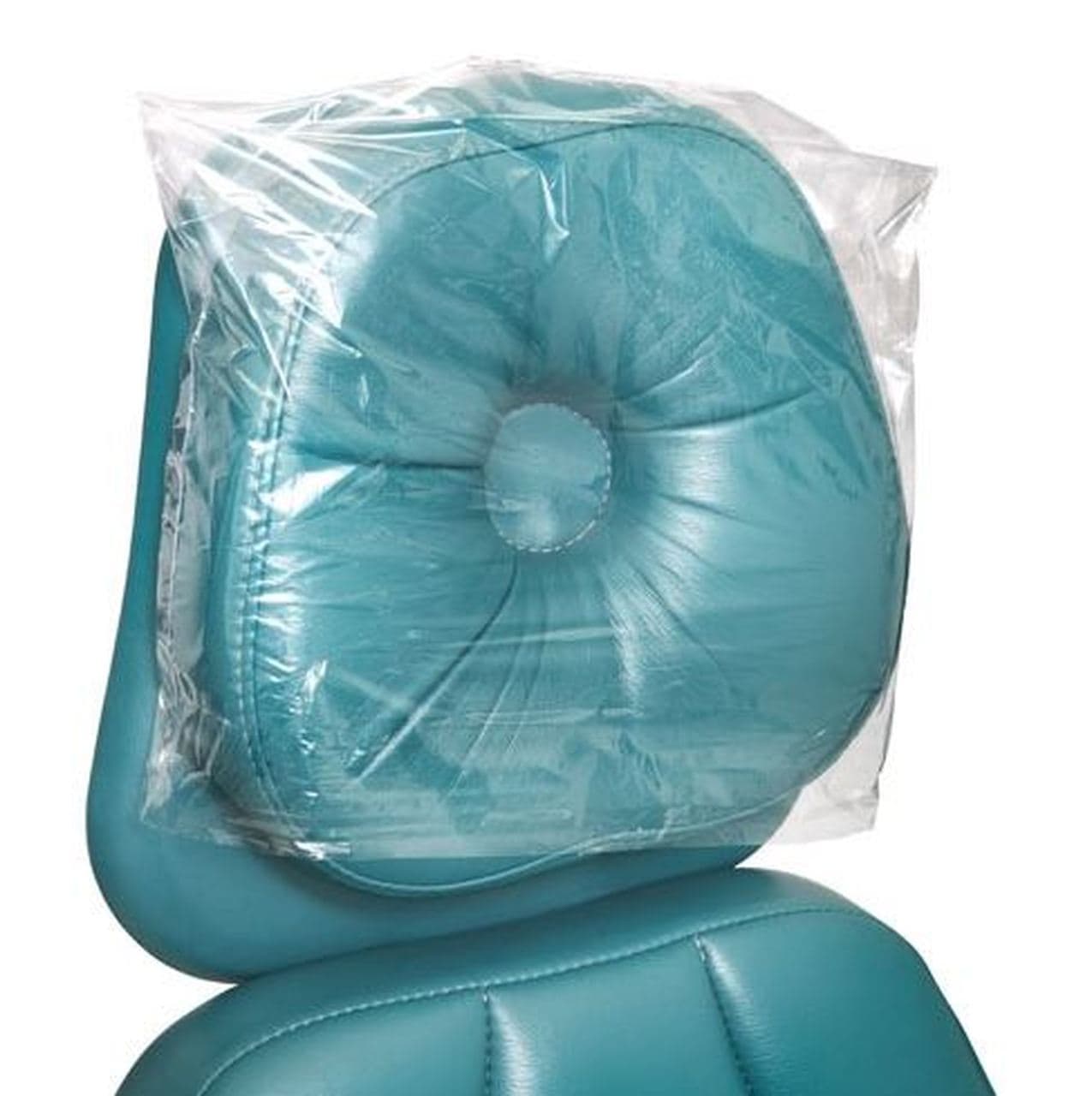 Brixton Disposable Plastic Headrest Covers, Regular, Clear, 10" x 11.25", 250/Box, 501-R thumbnail 10