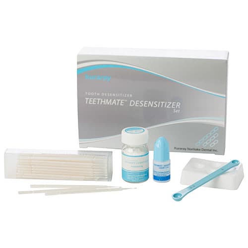 Teethmate Desensitizer Set, Powder 6g & Liquid 4.8ml, Complete Kit with Mixing Dish, Measuring Spoon, 50 Applicator Brushes, 1210KA thumbnail 24