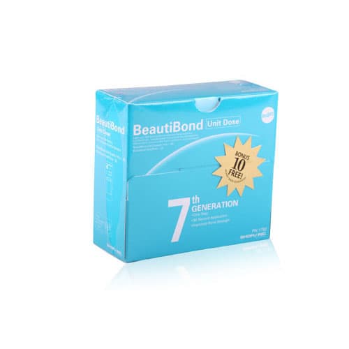 BeautiBond Light-Cured Self-Etch 7th Generation Bonding Agent, Unit Dose Kit, 0.1 mL, 50/Box, 1782 thumbnail 10