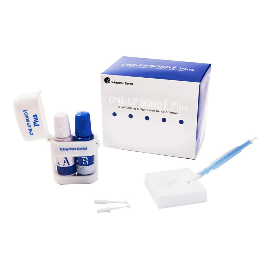One-Up Bond F Plus Self-Etch Light-Cure Bonding Agent Kit, 5 mL A + 5 mL B, 50 Applicator Tips, 14706 thumbnail 10