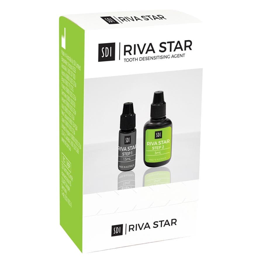 Riva Star Tooth Desensitizing Agent SDF, 2-Bottle Kit (Step 1: 1.5mL Silver Fluoride, Step 2: 3.0mL Potassium Iodide), 1 Kit, 8800537 thumbnail 10