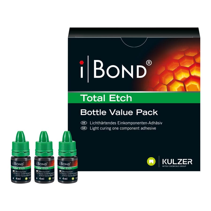 iBOND Total Etch Light-Cure Bonding Agent, Bottle Value Pack, 4 ml/Bottle, 3/Pack, 66039867 thumbnail 11