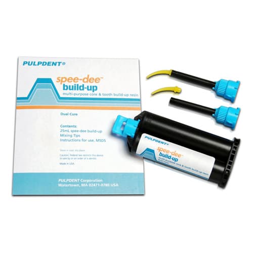 Spee-Dee Build-Up Dual-Cure Core Build-Up Material, 25 ml Automix Cartridge Kit with 20 Mixing Tips, SBU thumbnail 13