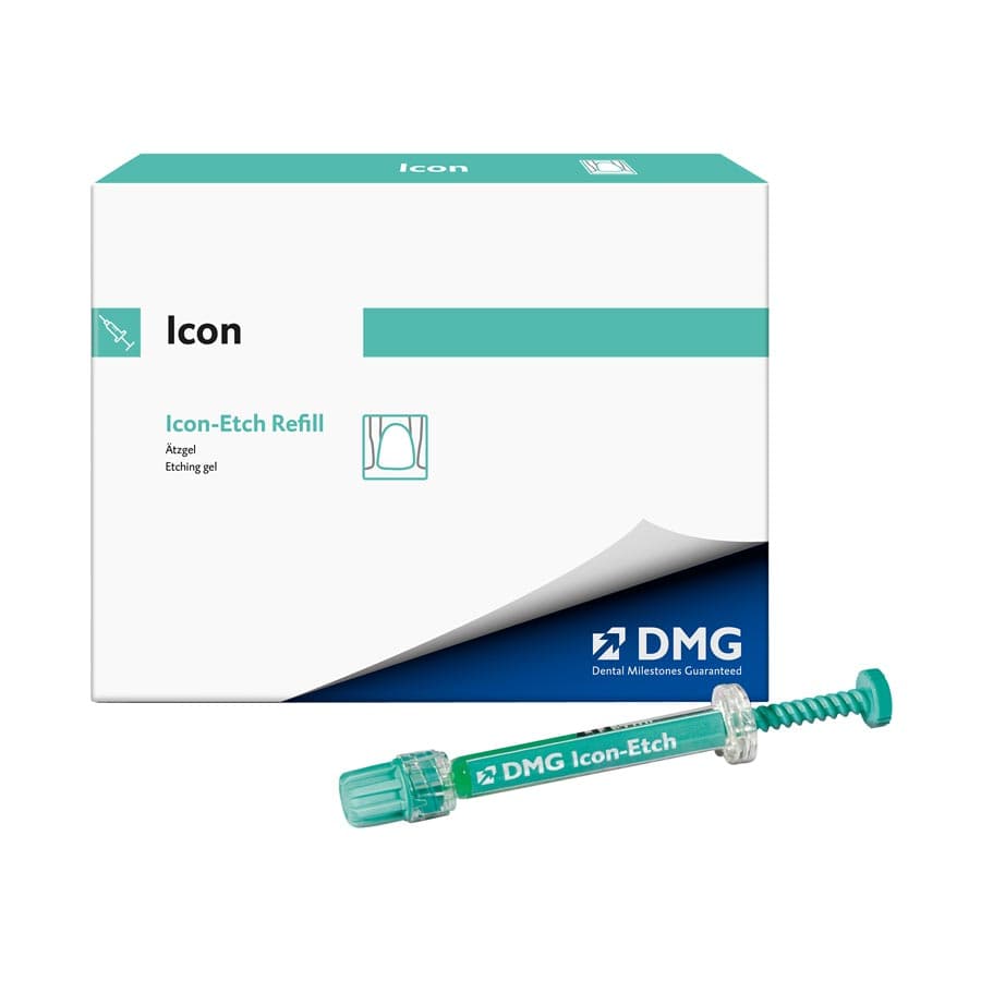 Icon-Etch Refill Kit, 15% HCl Smooth Surface Etching Gel, 3 x 0.45 mL Syringes with 15 Tips, 220385 thumbnail 8
