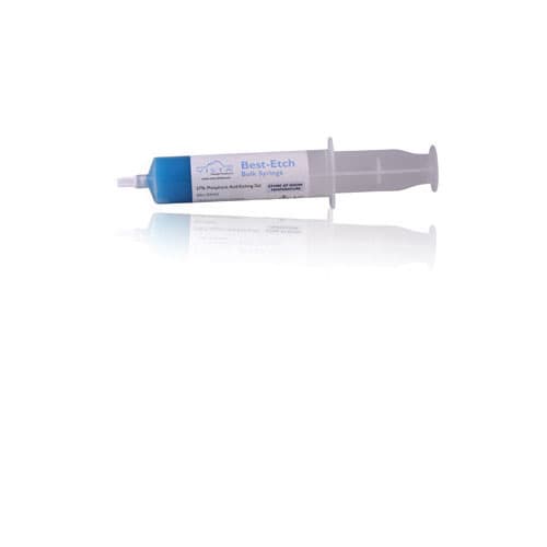 Best-Etch 37% Phosphoric Acid Etch Gel Bulk Kit, 30 mL Syringe with 5 Empty 6cc Syringes, Docking Port & 50 22ga Pre-Bent Tips, 502235 thumbnail 13