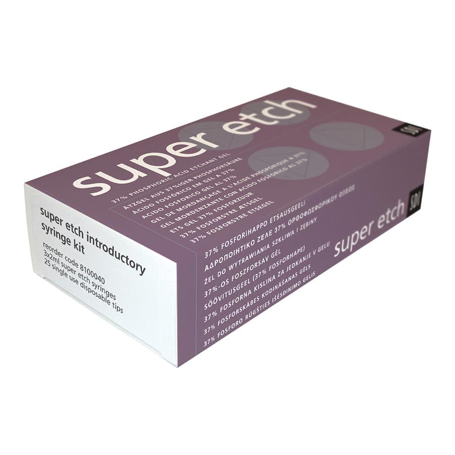 SDI Super Etch 37% Phosphoric Acid Etchant Syringe Kit, 3 x 2 mL Syringes with Tips, 8100040 thumbnail 7