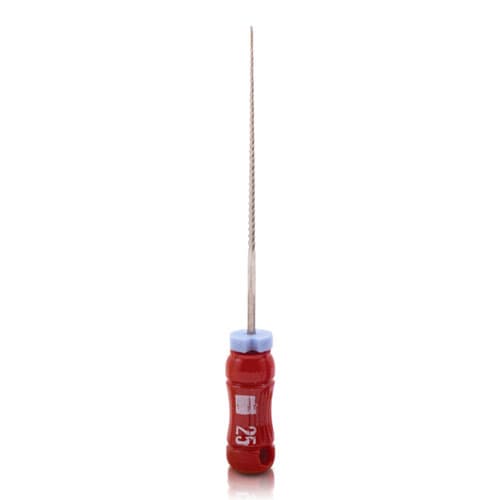 Kerr K-Files, Stainless Steel, 25 mm, #25, Red, 6/Pk, 06065 thumbnail 15