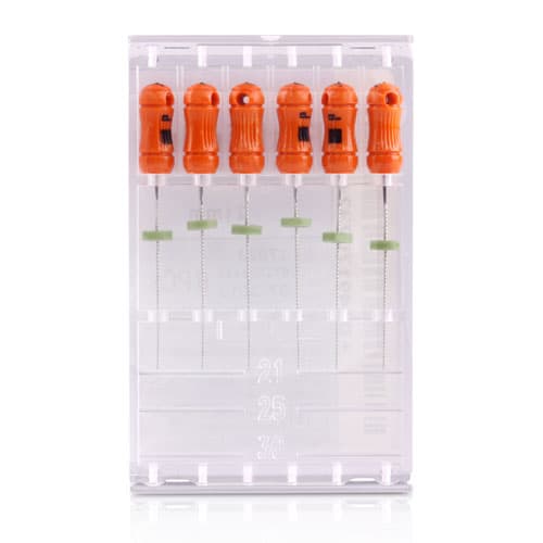 Kerr Pathfinder Stainless Steel Endodontic Hand Files, 21 mm, Approx. Size #7, Orange, 6/Pkg, 17023 thumbnail 16