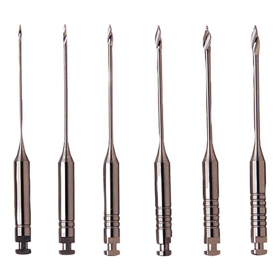Kerr Gates Glidden Drills, RA, 18mm, Assorted Sizes #1-#6, 6/Pk, 17289 thumbnail 3