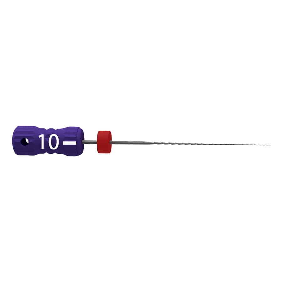 Coltene MicroMega B6 K-Files, Sterile, Size #10, 21 mm, 0.02 Taper, Stainless Steel, 6/Pk, 60029723 thumbnail 12