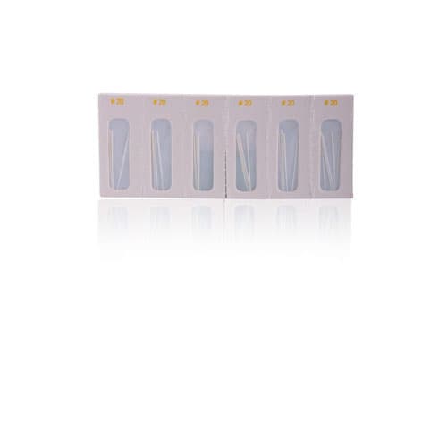 Meta Biomed Absorbent Paper Points, ISO Size 20, .02 Taper, Cell Pack of 200, RCP020200C-P61 - Meta Biomed - Absorbent Paper Points ISO Cell Pack - Image 1