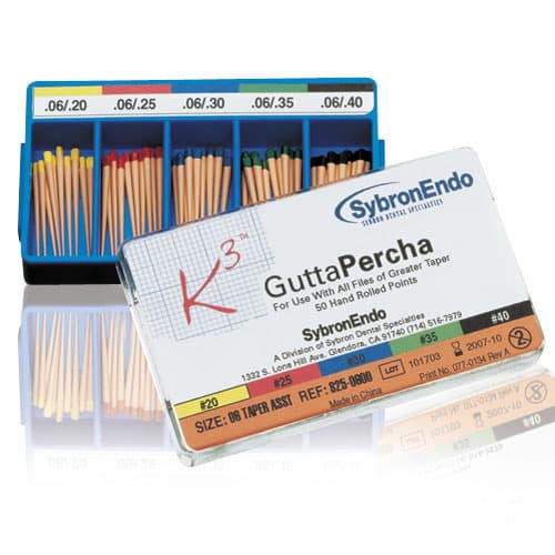 K3/K3XF Gutta Percha Points, 0.04 Taper, Size #30, Blue, 50/Pk, 825-0430 thumbnail 12