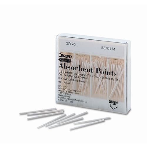 Dentsply Sirona Absorbent Paper Points, .06 Taper, #35, Green, Sterile, Cell Pack, 180/Pk, 670197 thumbnail 8