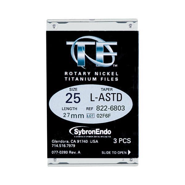 Kerr TF Twisted Files, Large Assorted Pack, Size 25, 27 mm, 3/Pkg, 822-6807 thumbnail 9