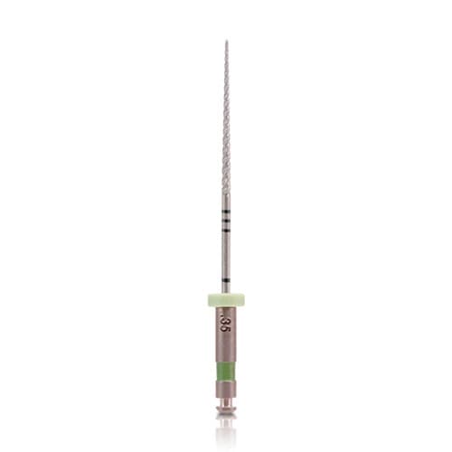 K3XF Nickel Titanium Rotary Files, #35, .04 Taper, 30 mm, Green, 6/Pk, 823-4350 thumbnail 5