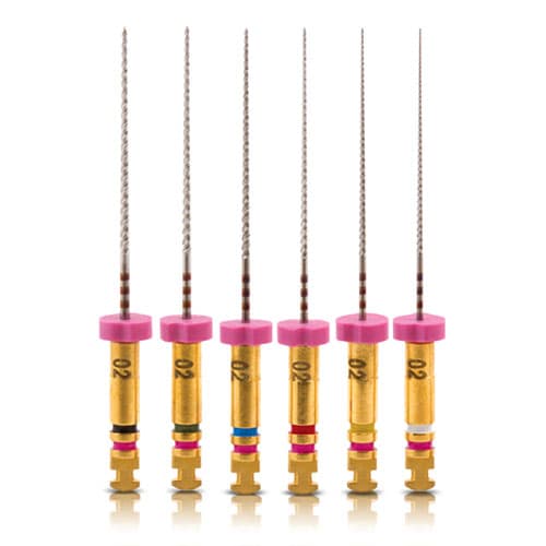 K3 Nickel-Titanium Rotary Endodontic Files, 21 mm, .02 Taper, Assorted Sizes #15-40, 6/Pkg, 825-2021 thumbnail 3