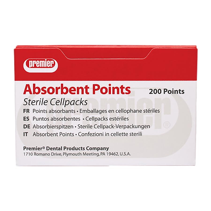 Premier Absorbent Paper Points, Fine, Sterile, Cell Pack, 200/Pkg, 9055103 thumbnail 14