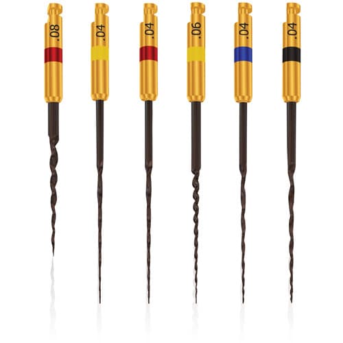 HyFlex CM Sterile NiTi Rotary Files, 0.06 Taper, Size 25, 25 mm, 6/Pkg, SBH8250625 thumbnail 4