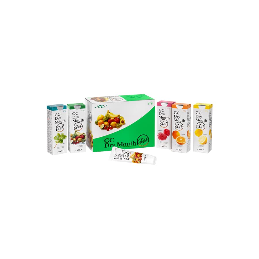 GC Dry Mouth Gel, Assorted Flavors, Sugar-Free, Neutral pH, 40 g Tube, 10/Pk, 002526 thumbnail 15