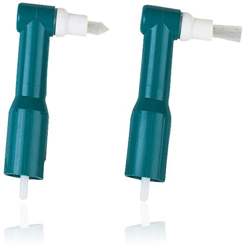Denticator Disposable Prophy Angle with Tapered Brush, Blue, 72/Box, 500572 thumbnail 5