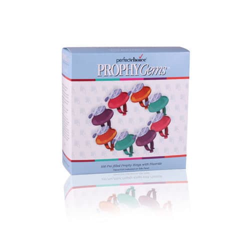 Perfect Choice® Prophy Gems™ Prophylaxis Paste, Medium Grit, Assorted Flavors, 2 g Unit Dose Rings, 100/Box, PGM142AS thumbnail 10