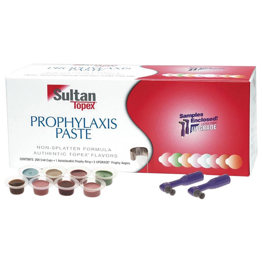 Topex Prophy Paste, Extra-Coarse Grit, Mint, with Fluoride, 200 Unit Dose Cups, AD30042 thumbnail 2