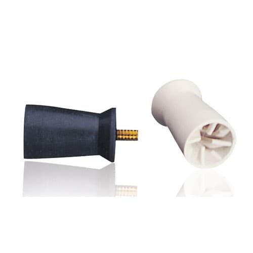 Turbo Plus Prophy Cups, Screw Type, Soft Gray, Long, Webbed Interior, 144/Pk, 053101 thumbnail 10