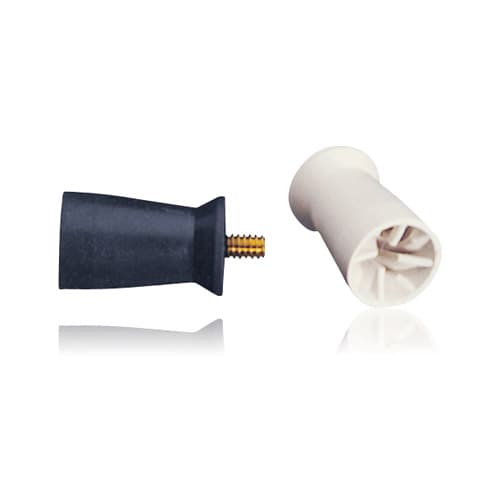 Turbo Plus Prophy Cups, Screw Type, Soft Gray, Webbed Interior, 720/Pk, 053105 thumbnail 5