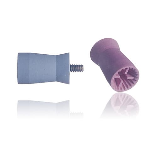 Young Traditional Web LF Prophy Cups, Webbed, Screw Type, Soft, Purple, Latex-Free, 144/Pkg, 054101 thumbnail 10