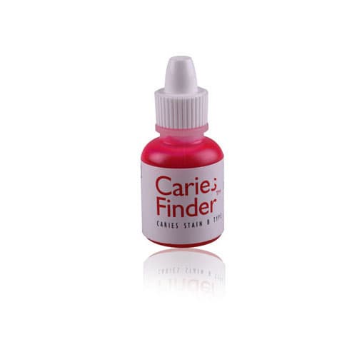Danville Materials Caries Finder Red Disclosing Solution, 10 mL Bottle, 80010 - Danville Materials - Caries Finder - Image 1