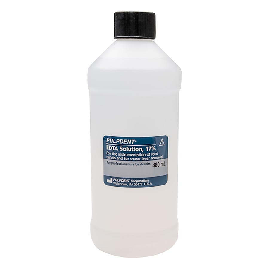 Pulpdent EDTA 17% Solution, Buffered Neutral pH Chelating Agent, 480 mL (16 oz) Bottle, EDTA480 thumbnail 10