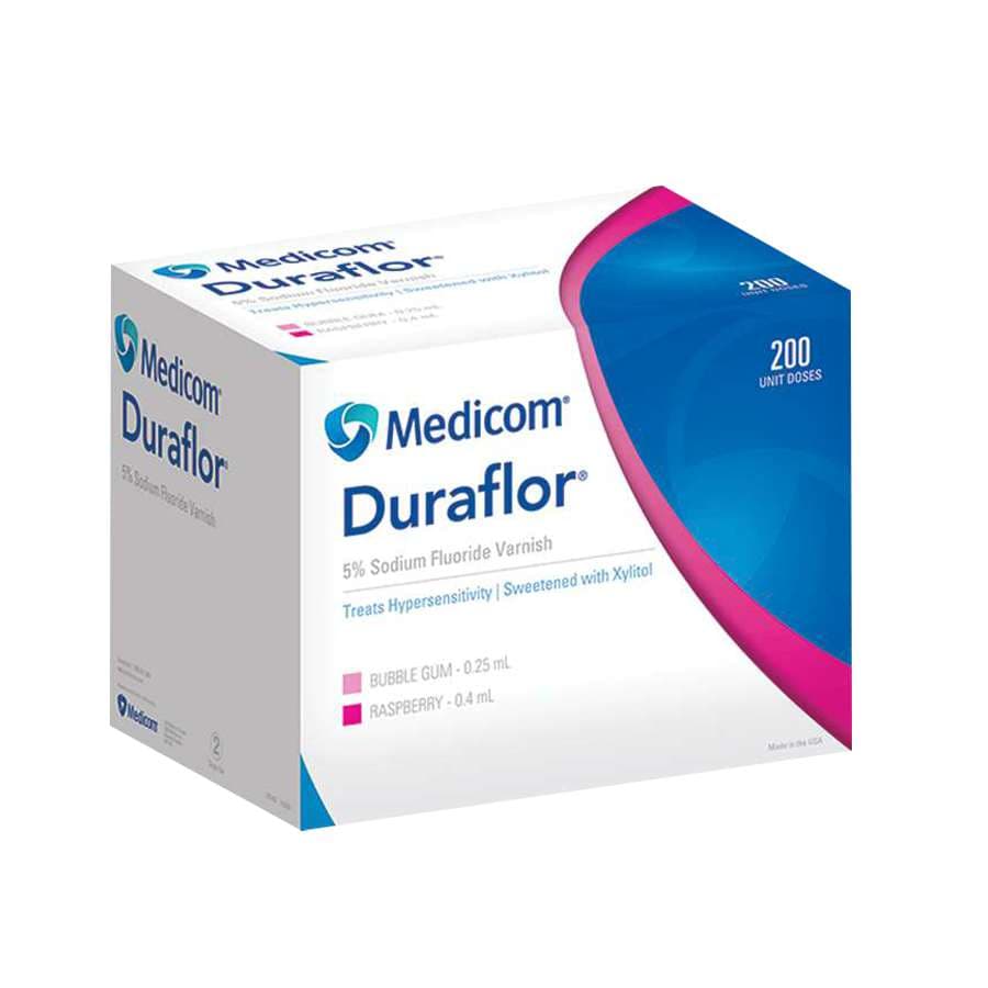 Duraflor 5% Sodium Fluoride White Varnish Unit Doses, 0.25 ml, Bubblegum, 200/Box, 1011-BG200 thumbnail 10