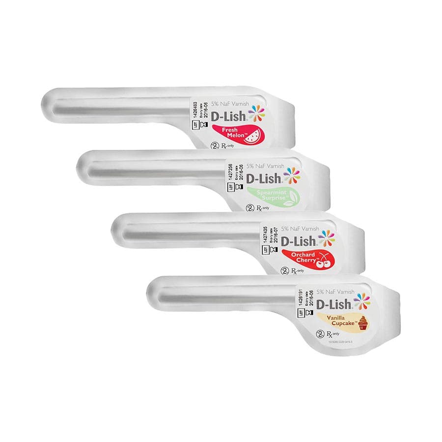 D-Lish 5% Sodium Fluoride Varnish, Vanilla Cupcake, 0.4 mL Unit Dose, 200/Box, 214420 thumbnail 8
