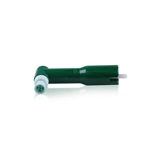 Denticator Original Green Disposable Prophy Angle, Soft Green 4-Web Cup, Latex-Free, 144/Box, 501314 thumbnail 8