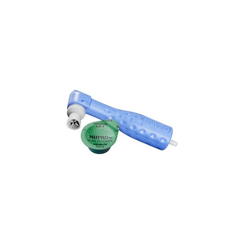 NUPRO® revolv® Disposable Prophy Packs, Medium Grit, Soft Cup, Mint, Latex-Free, 100/Pkg, 965553MM thumbnail 6