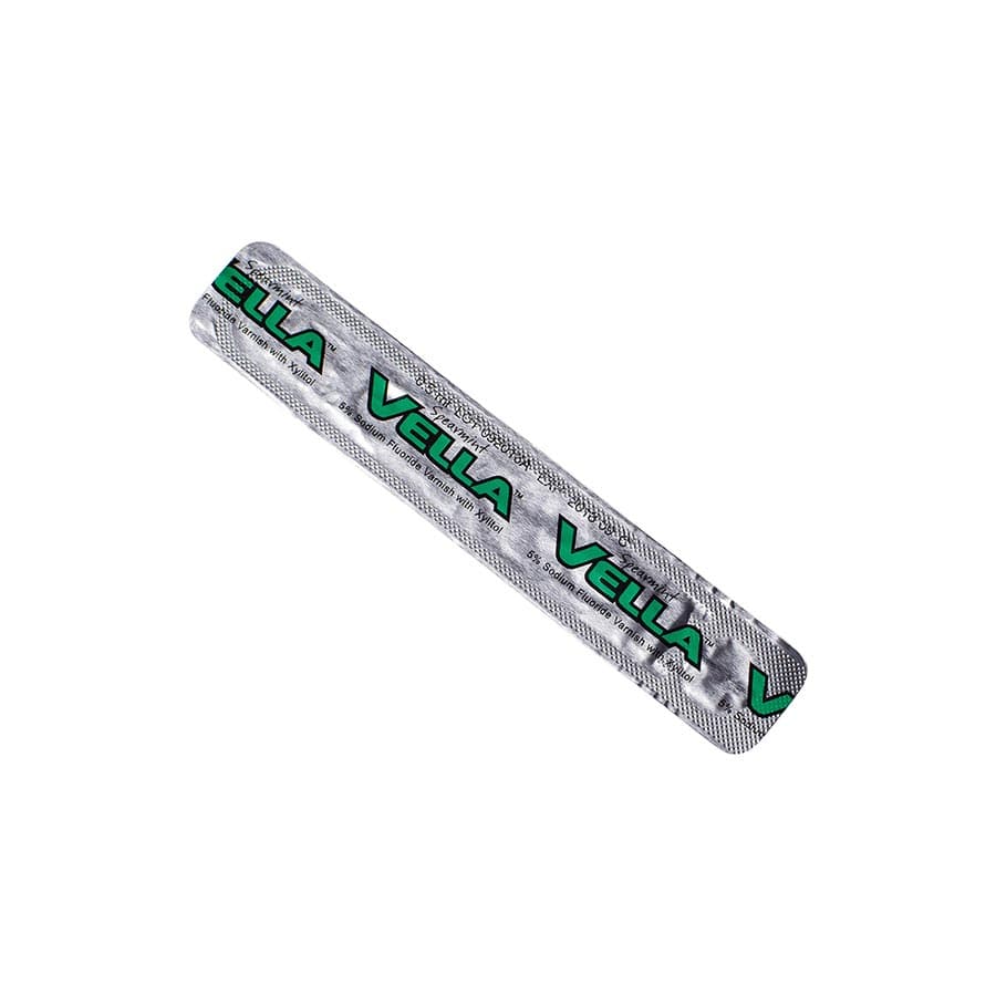 Vella 5% Sodium Fluoride Varnish with NuFluor, Spearmint, 35/Box, 770013 thumbnail 2