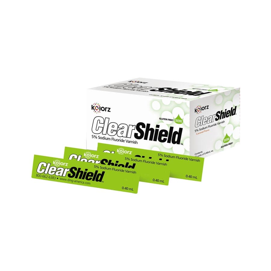 Kolorz ClearShield Fluoride Varnish, 5% NaF, Watermelon, 0.4 mL Unit Dose, 35/Pk, 799501 thumbnail 9