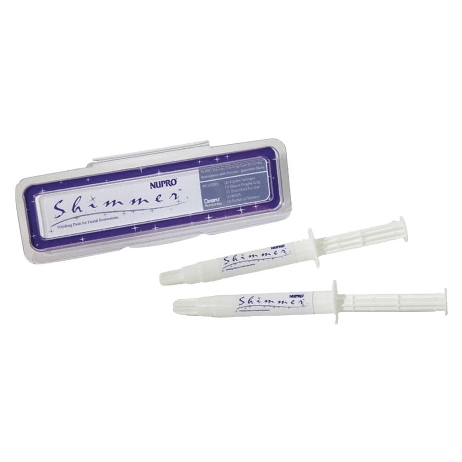 Nupro Shimmer Polishing Paste, Spearmint, 4 g Syringe, 2/Pkg, 801351 thumbnail 6