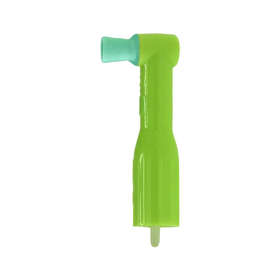 BeeSure Disposable Prophy Angles, 90° Right Angle, Soft Green Cup, Ribbed & Webbed, Latex Free, 100/Box, BE602RA thumbnail 11