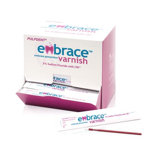 Embrace Varnish 5% Sodium Fluoride with CXP, Unit Dose, 0.4 mL, Bubblegum, 50/Box, FV50 thumbnail 13