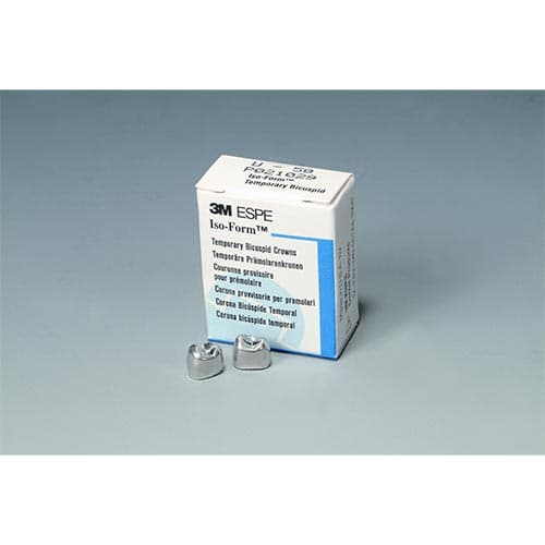 3M Iso-Form Temporary Tin-Silver Molar Crowns, Lower Right First Molar, Size L66, 5/Box, L66 thumbnail 11