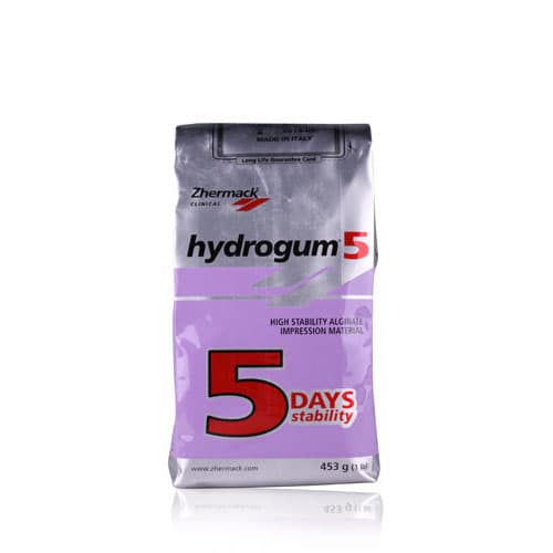 Zhermack Hydrogum 5 Dustless Alginate Impression Material, Extra Fast Set, Fruit Flavor, 1 lb Bag, C302070 thumbnail 10